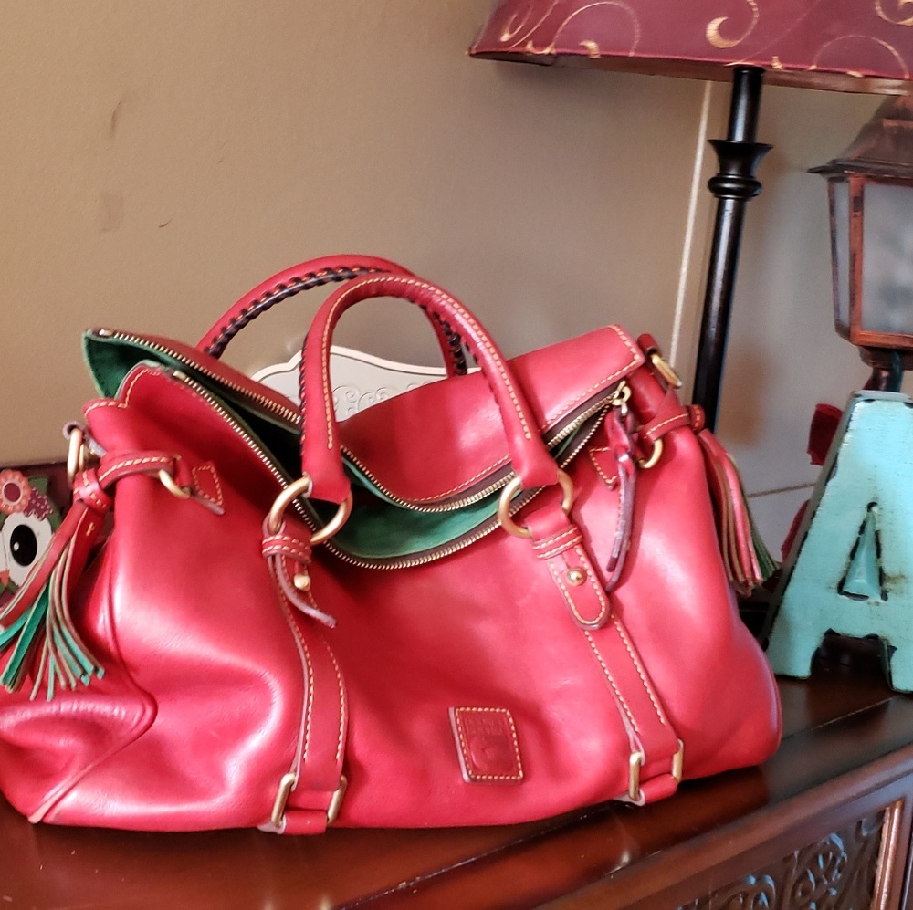 Dooney & Bourke Florentine Leather Satchel